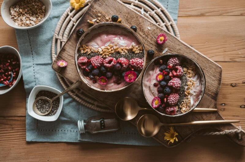 Bowl de Desayuno con Avena y Frutas